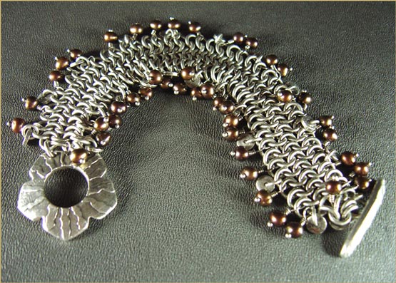 Bracelets at Barbara Briggs Designs - unique, custom, artisan sterling silver jewelry.